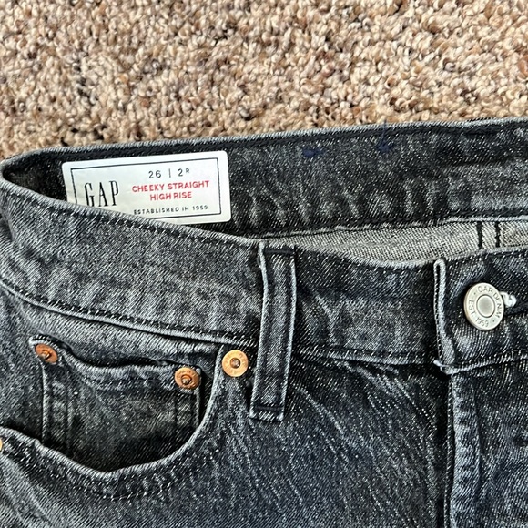 GAP Black Cheeky Straight Jeans - Picture 5 of 6